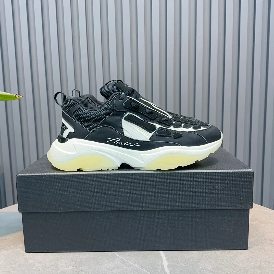 Men's shoes 💰740💰 AMIRI AMIRI fashion brand hot sale 🔥 Available all year round ✅ Official website synchronization Imported fabrics 1⃣️ vs 1⃣️ replica, original factory special original sole, 38-45 (38.45. Non-refundable)